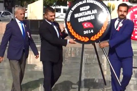 Nizipte 19 ekim muhtarlar günü kutlandi