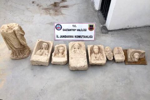Nizipte tarihi eser operasyonu: 4 gözaltı