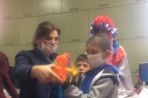 Alkan Mesleki Ve Teknik Anadolu Lisesi Öğrencileri ve Öğretmenleri Lösemili Çocuklar 