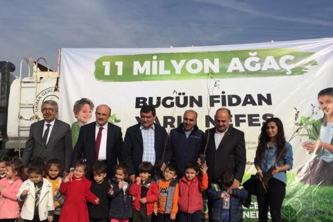 11 Milyon Fidanı Toprakla Buluşturduk