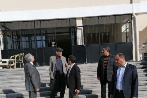 Milli Eğitim Müdürümüz Cengiz GÜNDEŞ, Özel Eğitim Uygulama Okulu İnşaatını Ziyaret Et