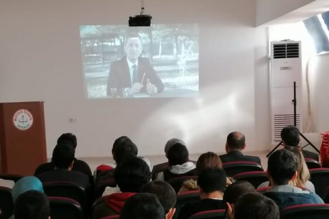 Mesleki Çalışmaların İlk Gününde Milli Eğitim Bakanımız Sayın Ziya SELÇUK'u Dinledik
