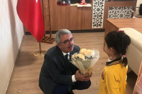 Bilal Saide Marufoğlu İlkokulu ve Nene Hatun Anaokulu'ndan İlçe Müdürümüz Cengiz GÜND
