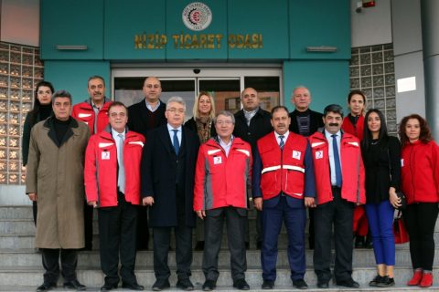 Türk Kızılay Gaziantep Şubesi’nden Nizip Ticaret Odası’na Ziyaret