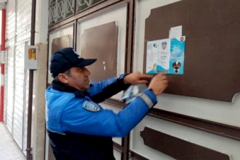 Nizip’te hırsızlığa broşür