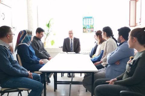 İlçe Milli Eğitim Şube Müdürümüz Vehbi ÖZTÜRK'ten, Saray İlkokulu ve Ortaokulu'na Ziy