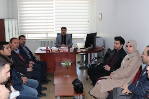 İlçe Milli Eğitim Şube Müdürümüz Halil KENDİRCİ'den Nizip İmam Hatip Ortaokulu'na Ziy