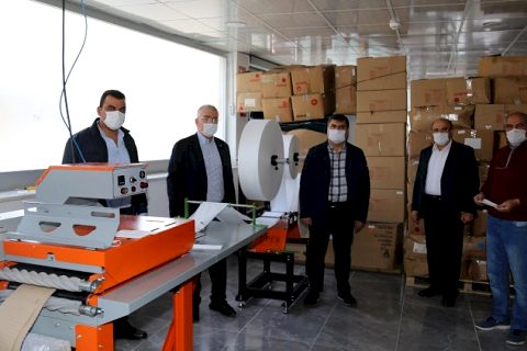 Nizip’te maske üretimi başlıyor