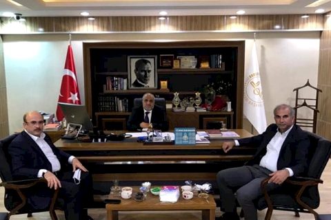 Belediye Başkanı Sarı’dan İlçe Müftüsü ’ne ziyaret