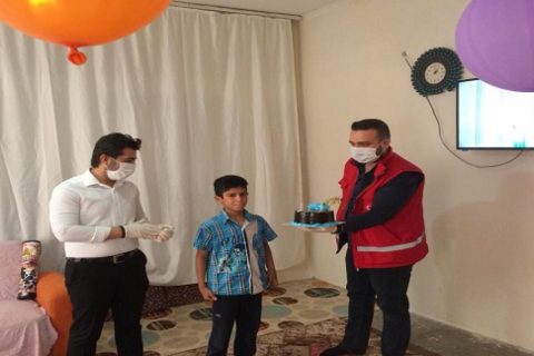 Doğum günü 23 Nisan olan öğrencilerimize bir sürpriz yaparak İlçe Vefa Sosyal Destek 