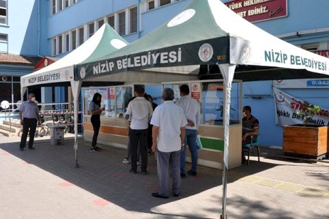 Nizip Devlet Hastanesi'nden Koronaviris Tedbiri