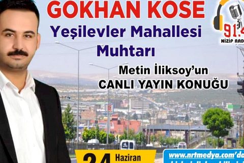 Haftanın Konuğu Proğramı bu hafta Gökhan Köse'yi Ağırlıyor