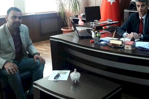 Muhtar Abekir Turan'dan Nizip Emniyet Müdürlüğüne Ziyaret