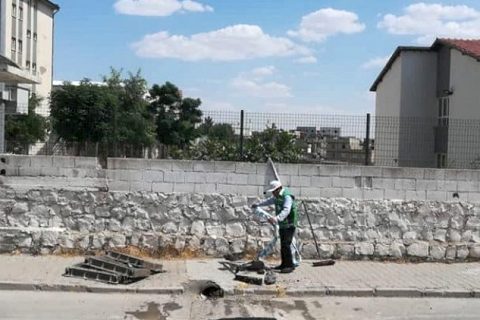 Nizip Belediyesi su kanallarında çalışma başlattı