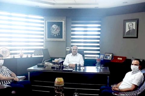Nizip Ayyıldız Koleji Yöneticilerinden İbrahim Sarı’ya Ziyaret