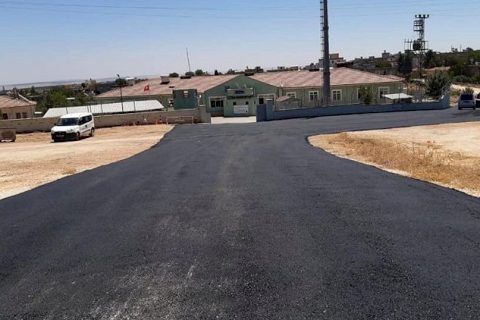 Köseler Mahallesinde Asfalt Çalışması