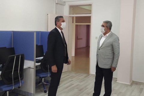 İl Milli Eğitim Müdürümüz Sayın Yasin TEPE'den Halk Eğitim Merkezimize ve E-Sınav Mer