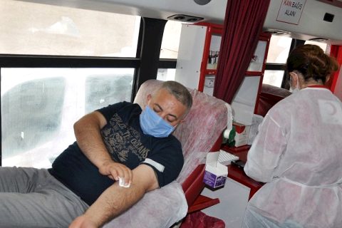 Nizip'te kan bağışı kampanyası