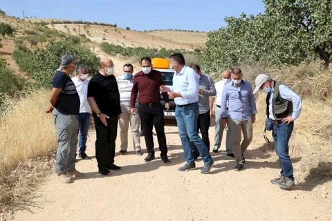 Başkan Sarı, tarihi alanlarda incelemelerde bulundu