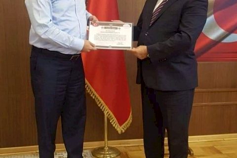 İşadamlarına Teşekkür Belgesi*