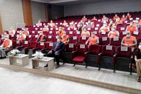Nizip İlçe Salgın Denetim Merkezi toplantısı yapıldı