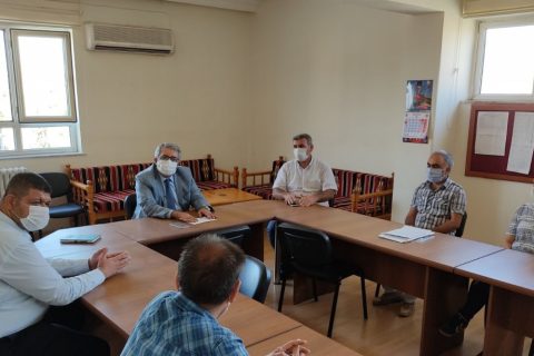 İlçe Milli Eğitim Müdürümüz Cengiz GÜNDEŞ'ten İslim Marufoğlu İlkokulu'na Ziyaret