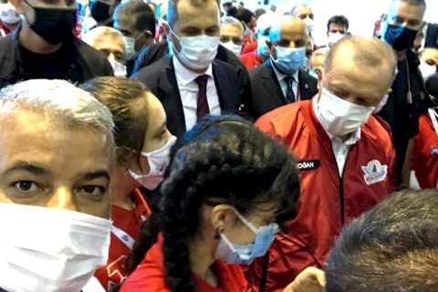 Nrt teknofest ödül törenine katildi