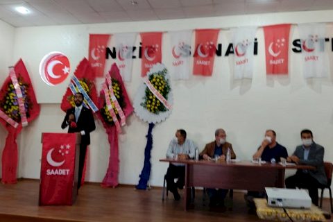 Saadet Partisi Nizip Teşkilatı 7. Olağan Kongresi Yapıldı