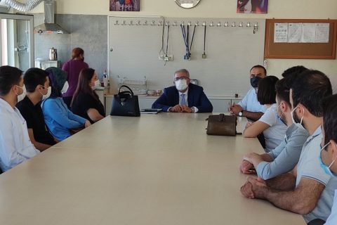 İlçe Milli Eğitim Müdürümüz Cengiz GÜNDEŞ'ten Salih Ekmekçi İlkokulu'na Ziyaret