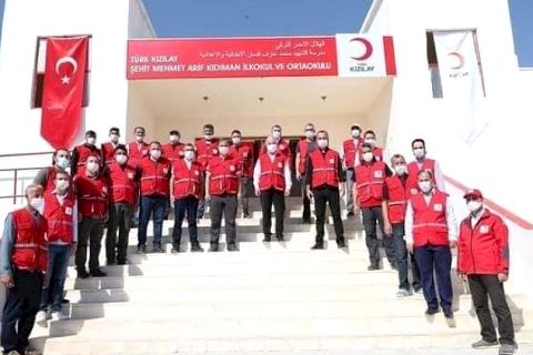 Türk Kızılayı Genel Başkanı Kınık Nizip'te 