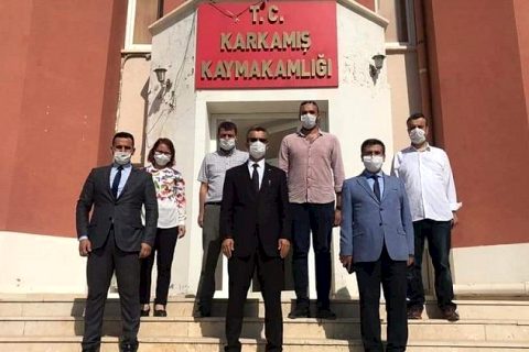 Karkamış Milli Eğitim Müdürü Kendirci'ye Ziyaret