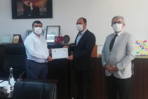 İlçe Kaymakamımız Sayın Kemal ŞAHİN'den Mevlana MTAL'ye Ziyaret
