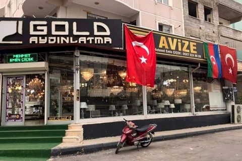 Nizip'li esnaflardan Azerbaycan'a destek