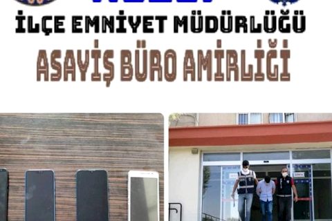 İki ayrı evden hırsızlık yapan şüpheli tutuklandı