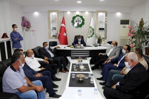Başkan Sarı'dan Sanayi Sitesine ziyaret 