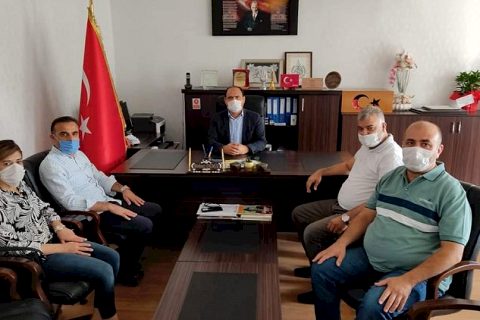 Mehmet Demir'e NRT Yönetiminden Ziyaret 