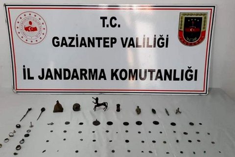 Jandarma tarihi eser ele geçirdi