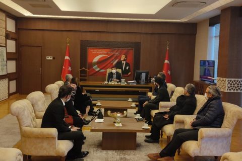 24 Kasım Öğretmenler Günü Münasebetiyle İlçe Kaymakamımız Sayın Kemal ŞAHİN'e Ziyaret