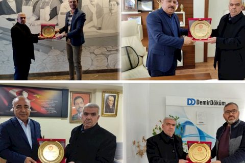 Nizip Ekmekçiler Odası’ndan Anlamlı Plaketler