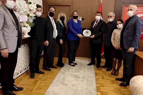 Kaymakam Şahin'e Ziyaret
