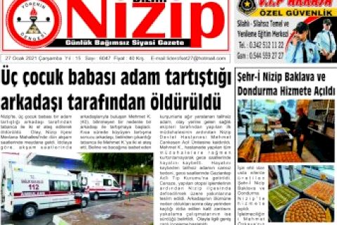 27 01 2020 Nrtmedya Gazetesi