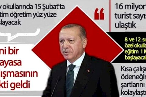 Köy Okullarında yüz yüze eğitim 15 Şubat'ta 8.ve 12. sınıflar 1 Mart'ta açılacak