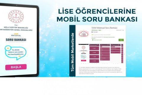 Lise öğrencileri için 15 bin soruluk mobil soru bankasi