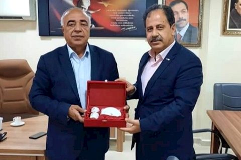 Nizip Kızılay Başkanı Genç'ten Başkan Ataoğlu'na Ziyaret