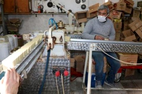 Sabun Fabrikalarında yoğun mesai