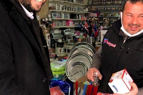Yeniden refah partisi nizip teşkilatindan kandil simidi ikrami