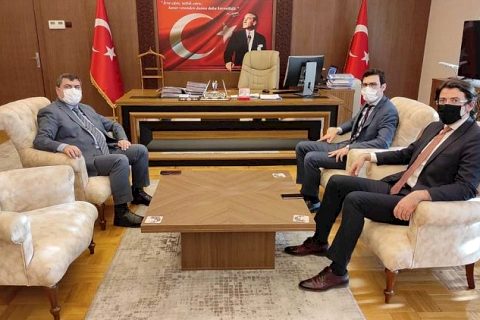 Kaymakam Şahin'e Talih ve Azgıt'tan Ziyaret*