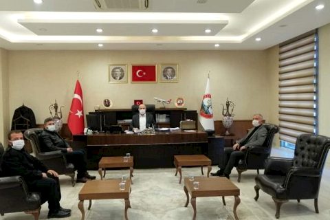 Aybek ve Gökçek’ten Başkan Sarı’ya ziyaret