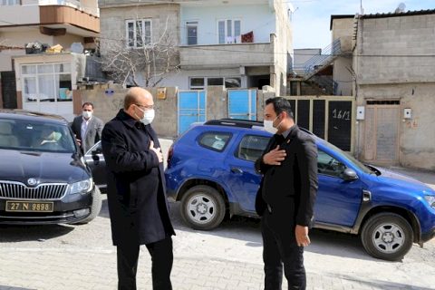 Başkan Sarı'dan mahalle ziyareti 