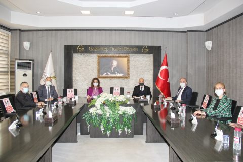 Gaziantep İl/İlçe Oda ve Borsa Genel Sekreterleri GTB ’de Buluştu